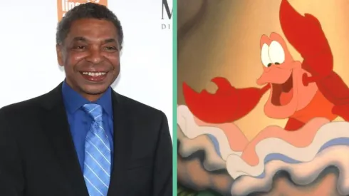 Samuel E. Wright y Sebastián en La Sirenita.