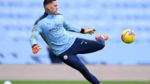 Ederson está listo pata lanzar si hay definición a penales en la final de la Champions League