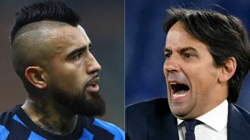 Arturo Vidal puede reencontrarse con Simone Inzaghi si el entrenador se convierte en el nuevo mandamás de Inter de Milán