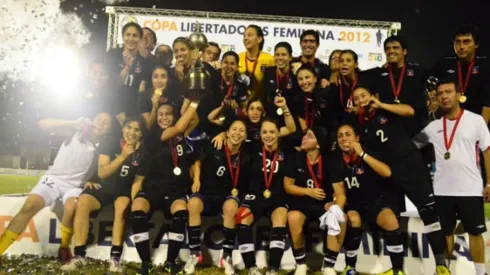 Colo Colo femenino ganó la Libertadores el 2012 en Brasil