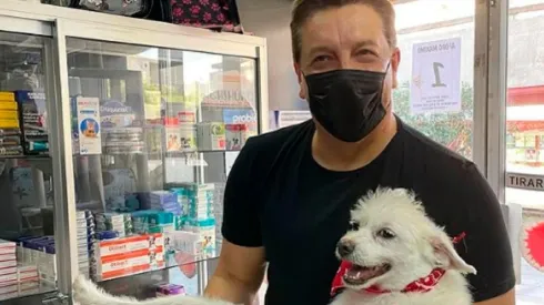 El periodista dedicó tierno mensaje a su mascota.