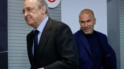 Zinedine Zidane afirmó que Florentino Pérez no le transmitió confianza.