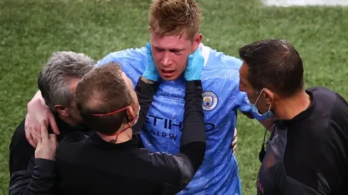 De Bruyne tendrá que jugar con máscara la Eurocopa.