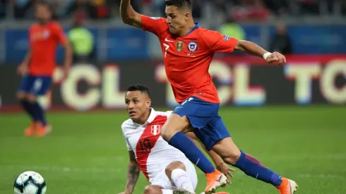 Alexis Sánchez en la Copa América que se celebró en Brasil en 2019