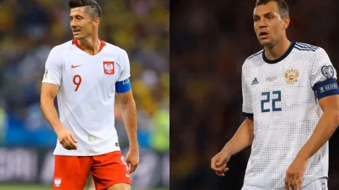 Duelo de goleadores, Lewandowski y Dzyuba son las cartas de gol en sus selecciones.