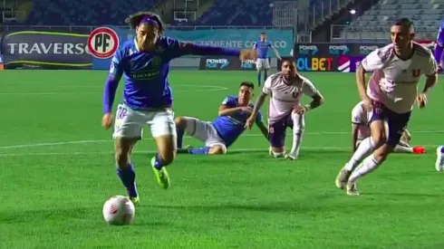 Montecinos anotó el empate de Audax ante la U