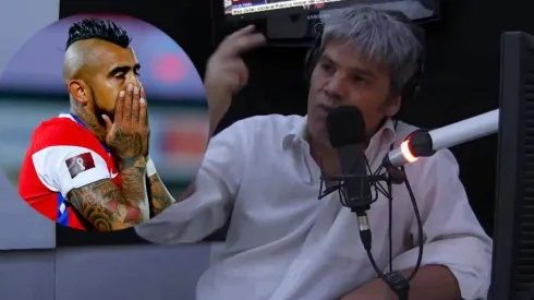 Guarello repasa la seriedad de Arturo Vidal en Chile a diferencia de cómo se comporta en Italia.