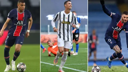 Kylian Mbappé, Cristiano Ronaldo y Mauro Icardi están involucrados en el mercado de fichajes.