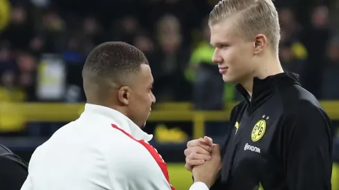 Mbappé se enfrentó a Haaland en la Champions League 2019-2020