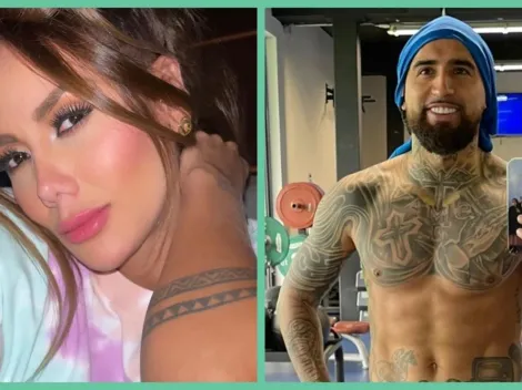 La tierna foto que publicó Isaza tras supuesto affaire de Vidal en Chile