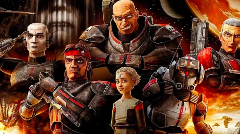 El equipo de The Bad Batch en pleno, incluyendo héroes y villanos.