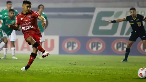 Nicolás Guerra marcó el único gol del encuentro por la vía del penal.
