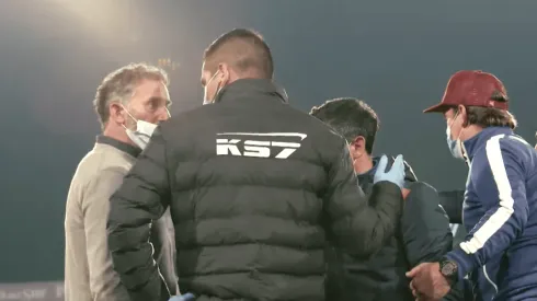 Miguel Ponce enfurecido y con la cadena suelta en el Colo Colo-La Serena.