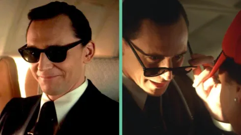 Tom Hiddleston como Loki, quien se hace pasar por D.B. Cooper.