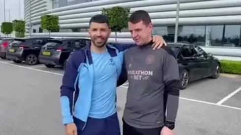 Agüero le regaló su camioneta al utilero del Manchester City