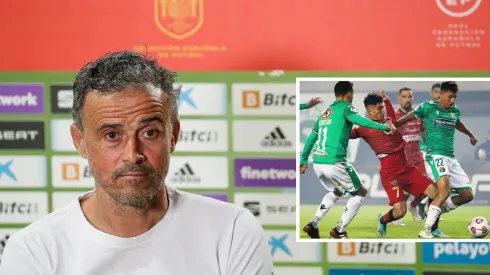 Luis Enrique se acordó de la competencia chilena en conferencia