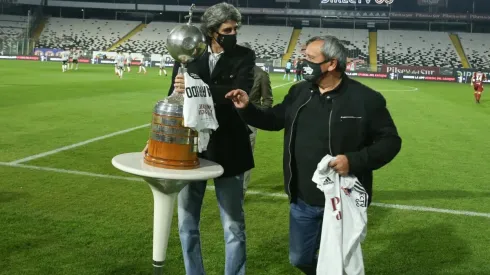 Campeones de la Libertadores se reunieron en el Sheraton y ahí mostraron la camiseta que Adidas estrenará