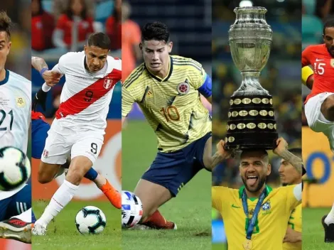 Los 12 grandes ausentes de la Copa América