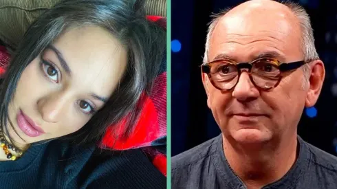 Rocío Toscano y Luis Gnecco con cara de tragedia.