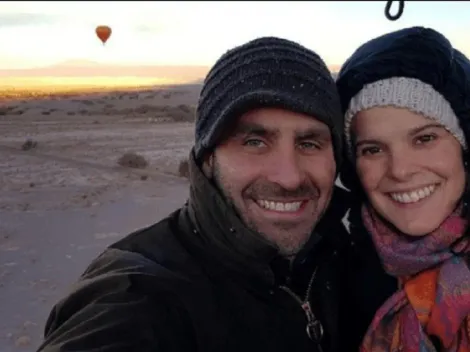 Cristián Arriagada comparte emotiva foto para recordar a Javiera Suárez