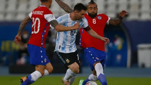 Leo Messi no quedó conforme con el empate de Argentina