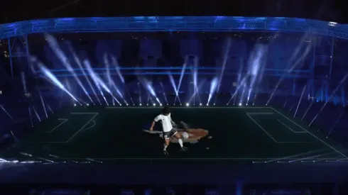 El homenaje a Diego Maradona en la previa del duelo entre Argentina y Chile por Copa América.