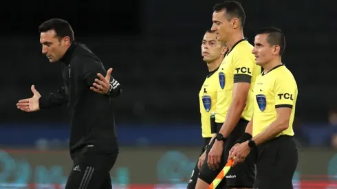 Lionel Scaloni no se fue satisfecho tras el empate frente a Chile