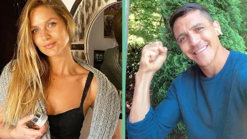 Mayte Rodríguez y Alexis Sánchez.