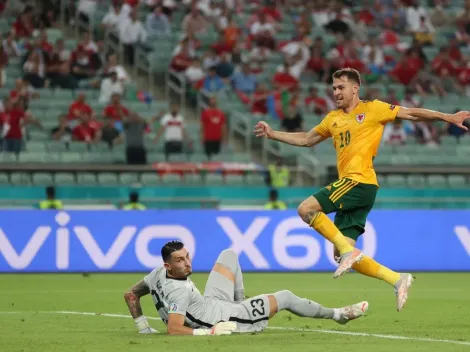 Ramsey marca golazo de Gales tras gran pase de Bale