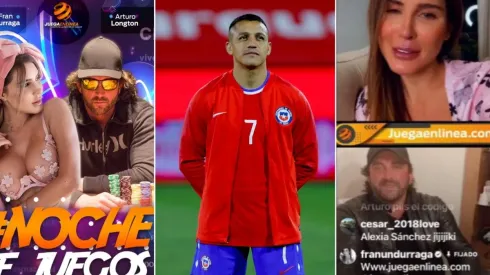 Alexis Sánchez fue tema en el Instagram Live de Arturo Longton y Fran Undurraga.