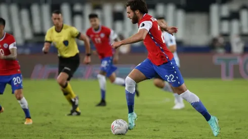 Ben Brereton ingresó en el segundo tiempo del partido entre Chile y Argentina por Copa América y dejó buenas sensaciones