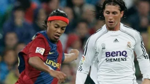 Ronaldinho canchereó a Sergio Ramos y recibió tremenda respuesta