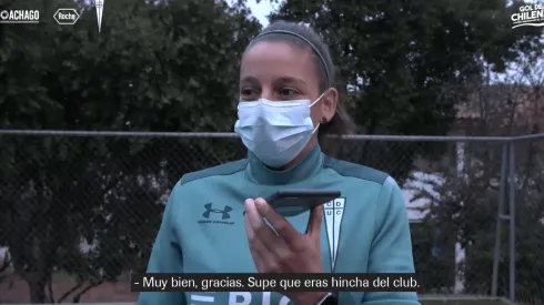 El emocionante llamado de Naiara Kapstein a paciente oncológica.