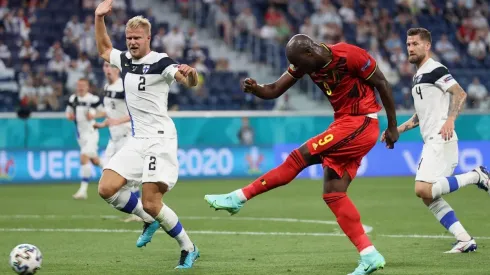 Lukaku marcó el segundo gol de los belgas