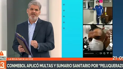 Juan Crístobal Guarello tuvo un impasse mientras criticaba las últimas incidencias de la selección chilena en la Copa América de Brasil 2021