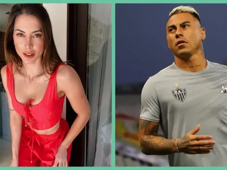 Esposa de Eduardo Vargas le hace la desconocida al jugador