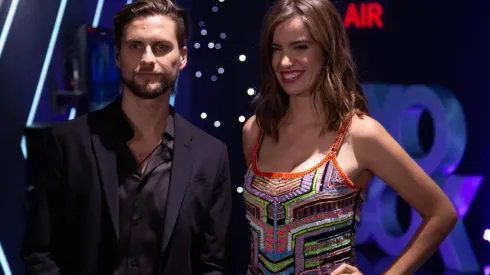 Los animadores de Yo Soy, Jean Philippe Cretton y Millaray Viera.