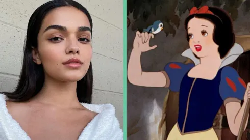 Rachel Zegler y Blancanieves.