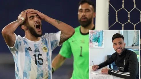 González tuvo un gran partido frente a Chile, pero falló en la definición