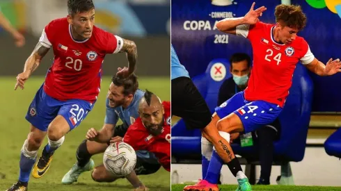 Gil llenó de elogios a Aránguiz y Arriagada