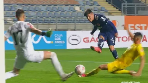 Cortés anotó el único gol del partido por Copa Chile