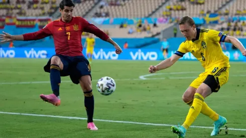 Álvaro Morata recibe amenazas en sus redes sociales.