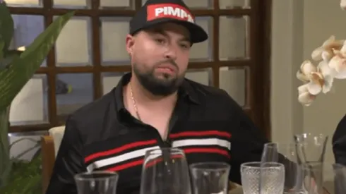 El cantante estuvo presente en La Divina Comida