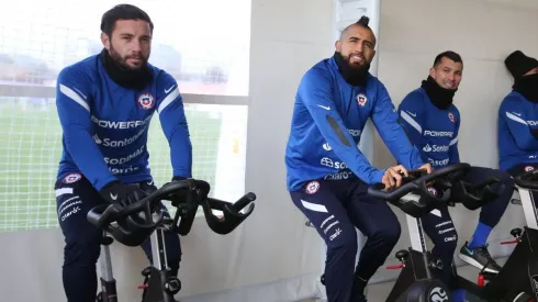 La Roja ya trabaja en Juan Pinto Durán.