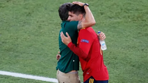 Luis Enrique dice que Álvaro Morata es su amigo