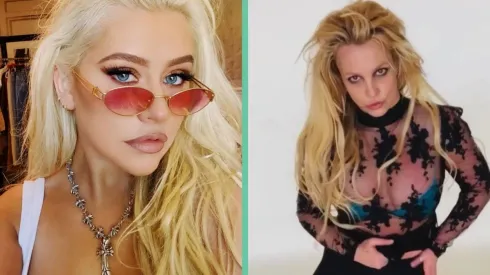 Christina Aguilera y Britney Spears.