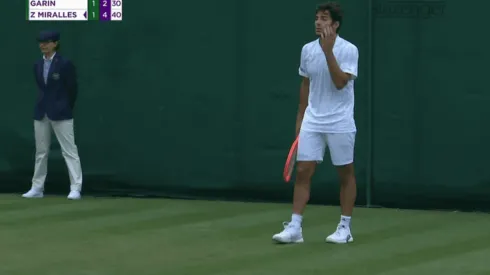 Garin está perdiendo ante Zapata