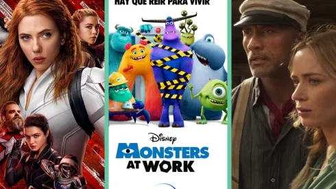 Black Widow, Monster at Work y Jungle Cruise llegan a Disney+ en julio.
