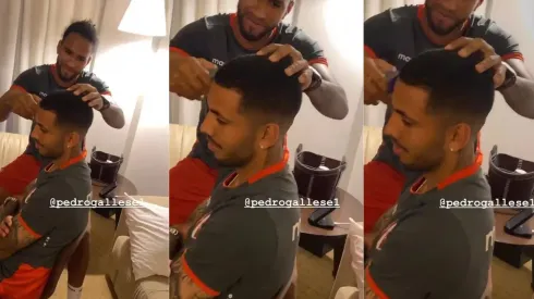 Pedro Gallese brilla en la antesala de los cuartos de final de la Copa América como improvisado barbero de la selección de Perú