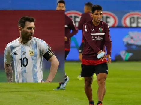 ¡Se pasó! Defensa de Palestino le debe 50 dólares a Messi hace 17 años
